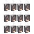 thumbnail image 1 of Juego de 12 piezas con asas de cuerda para embalaje de papel festivo y decoración artesanal Bolsas de regalo con forma de luna para Ramadán, 1 of 8