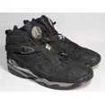 thumbnail image 2 of N I-K-E A i r-Jor-dan 8 Retro Chrome Black Silver Basketball Shoes Men's Size 12, 2 of 6