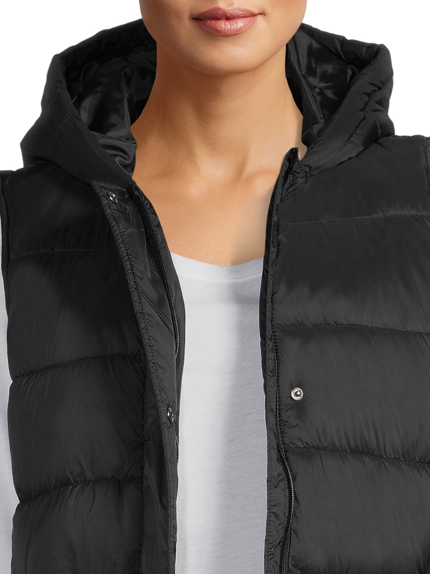 Swiss Tech Women's and Plus Hooded Tunic Vest - Walmart.com