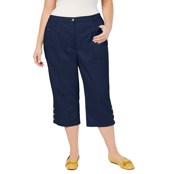 karen scott french terry pants