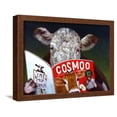 thumbnail image 4 of Cow Tips, Animals Framed Art Print Wall Art by Lucia Heffernan Sold by Art.Com, 4 of 6