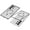 Silver, variant on Magnetic For Samsung Galaxy S25+/S24+ Phone Case,2-in-1 Magnetic Design,Compatible with Mag-Safe,Metal Bumper Hard PC Back Hybrid Protection,Matte Translucent Back,Slim Shockproof Case,Silver