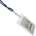 thumbnail image 2 of 25 Pack - Premium Name Tag Badge Holders with Lanyards - Vertical Clear Plastic Card Pouch and Lanyard Holder for School and Events by Specialist ID (Royal Blue), 2 of 5