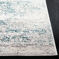 thumbnail image 4 of SAFAVIEH Amalfi Cian Distressed Area Rug, Cream/Turquoise, 4' x 6', 4 of 12