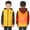 25Yellow, variant on Hicidod Winter Heated Vest for Kids Windproof Lightweight Sleeveless Puffer Jacket Usb Rechargeable Heating Warm Waistcoat
