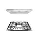 thumbnail image 1 of Combo Maxims Parrilla de Gas Maxims JZBS5A7 + Campana HF8101A-SA, Acero Inoxidable, 5 Quemadores y Doble Turbina, 1 of 7