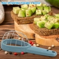 thumbnail image 3 of PULLIMORE Set of 3 Avocado & Kiwi Tool - Stainless Steel Dicer, Peeler & Pitter for Easy Prep (Blue), 3 of 7
