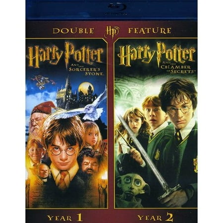 Harry Potter Double Feature: Years 1 & 2 - The Sorcerer's Stone / The Chamber Of Secrets (Blu-ray) (Widescreen)