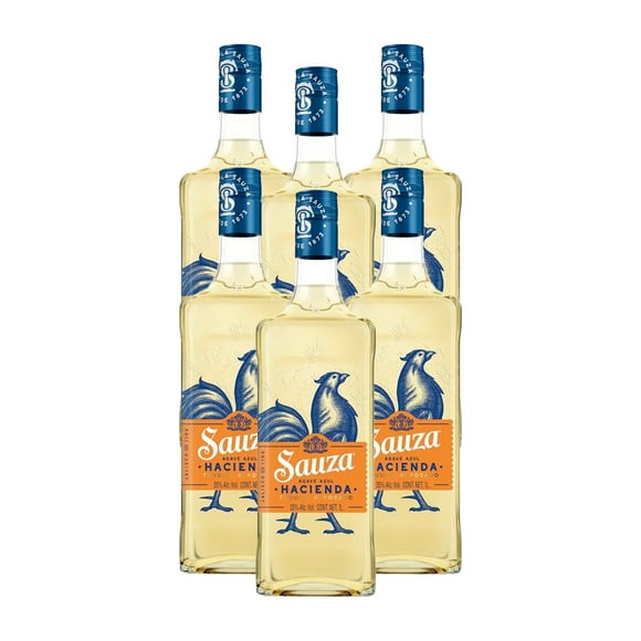 Pack De 6 Tequila Sauza Reposado Hacienda 1Lt