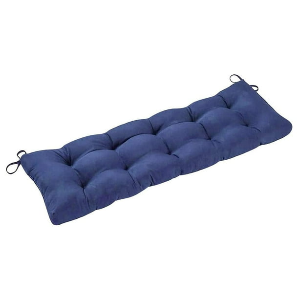 Mnjin Outdoor Bench Cushion Cotton Garden Furniture Loveseat Cushion