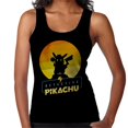 thumbnail image 1 of Débardeur Silhouette Détective Pikachu pour Femmes, 1 of 3