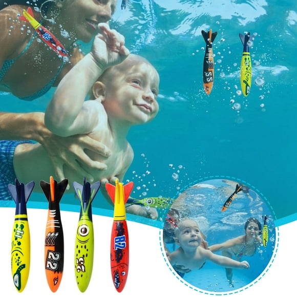Leutsin Toys Games Kids,Christmas Decorations,Baby Toys Clearance,Novelty Gag Toys for Girls Boys,Christmas Gifts for Kids,Diving Underwater Swimming Colorful Pool Sink RingTraining Under Water Toy