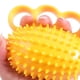 thumbnail image 5 of Pelota de agarre para 4 dedos, ejercitador de agarre, fortalecedor de agarre, pelota de rehabilitación de fuerza de mano TPR segura para niños mayores y adultos, color amarillo, 5 of 5
