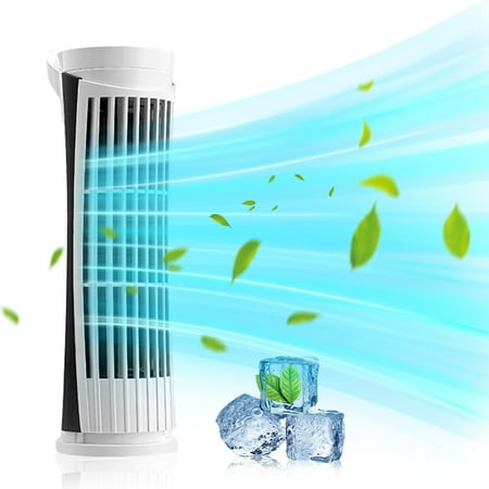 

SHEYAGN Bladeless Tower Fan USB Desk Cooler Portable Small Quiet Office Vertical Electric Fans Personals Conditioner Fan for Bedroom Home Office Room desk fan clearance