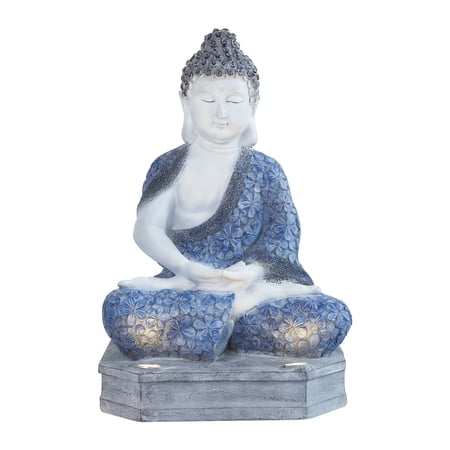 TECHKO 15" Buddha Garden Statue