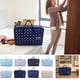thumbnail image 1 of Bolsa de almacenamiento para colchas engrosada - Organizador de tela de PVC con cremallera, caja plegable para guardar ropa en dormitorio y viajes, 1 of 1