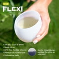 thumbnail image 2 of True Flexi Clear Aerating Silicone Wine Glasses, Wine Cups, 16oz Set of 2, 2 of 5