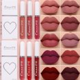thumbnail image 2 of 3Pcs/set Matte Velvet Lip Gloss Waterproof Long-lasting Liquid Lipstick Cosmetic Beauty Keep 24 Hours Makeup maquillages, 2 of 5