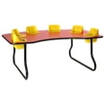 thumbnail image 1 of Toddler Tables TT-627M 6 Seat Toddler Table, Fusion Maple, 1 of 4