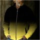 thumbnail image 4 of Ceisia Men's Winter Warm Hooded Zipper Closure Gift Solid Color Jacket - Acrylic for Daily & Outdoor Wear, 4 of 6