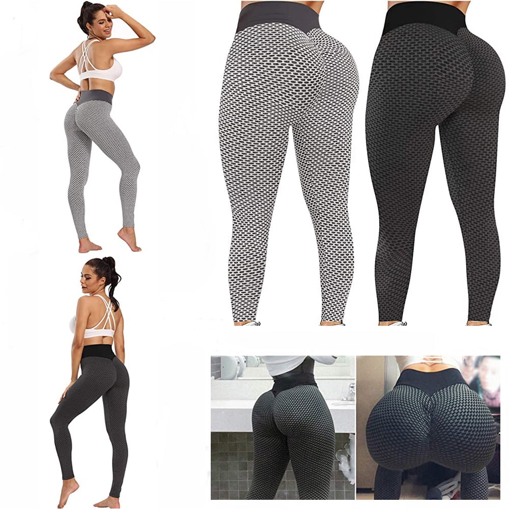 Mascarry Women Booty Yoga Pants High Waisted Ruched Butt Lift