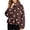 Brown, variant on 2026 Fashionable Casual Loose Long Sleeved Stand Collar Women's Lightweight Outerwear with Side Pockets for Daily Streetwear(White,M)