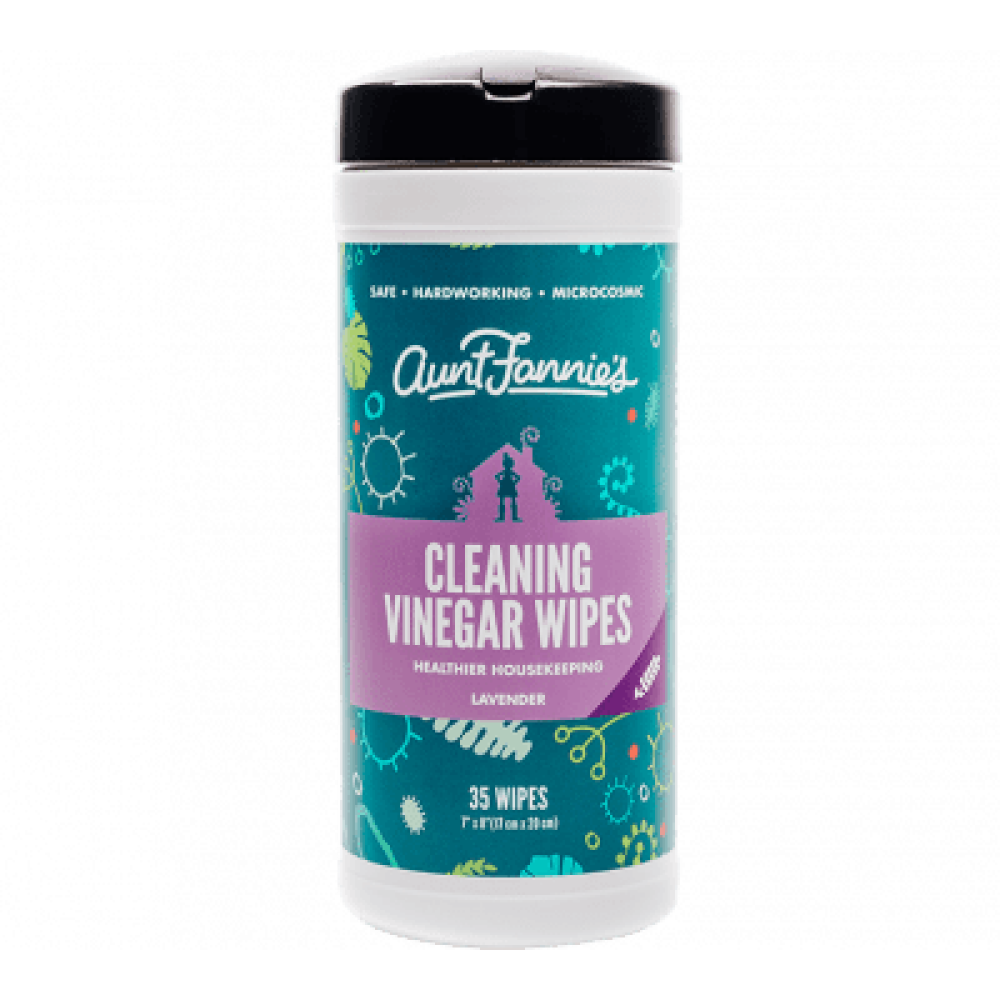 Aunt Fannies Vinegar Wipes Lavender Case of 6 35 count Walmart