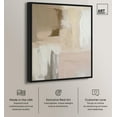 thumbnail image 2 of Subtle Earth Tones II Canvas Neutral Boho by Art Remedy, Black Frame, 30 x 36, 2 of 7