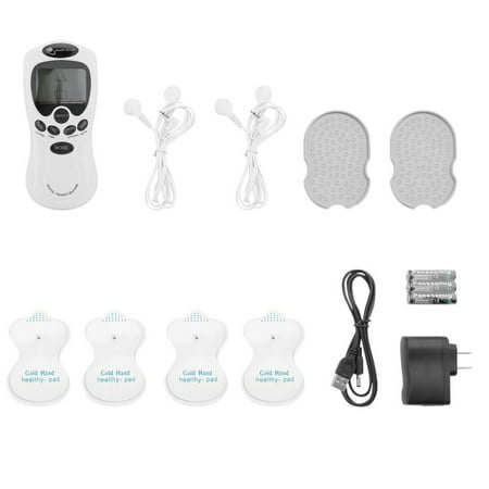 Dual Output Meridian Massage Therapy Machine Pulse Body Acupuncture Massager