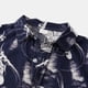 thumbnail image 2 of Camisas De Vestir Para Hombre Manga Larga Camisa de Fashion Casual Top de gran tamaño Lapel Button Fashion Camisa Rubia de manga corta Retro Impreso Camisa Casual impresa (Dark Blue, 3XL), 2 of 7