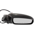 thumbnail image 4 of For Nissan Maxima 1996 1997 1998 1999 Door Mirror Passenger Side | Power Glass | Manual Folding | Paintable | Non-Heated | Black | Replacement For NI1321112 | K630153U01, 4 of 7