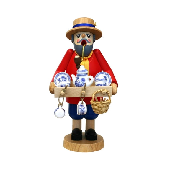 Alexander Taron 7" Richard Glaesser Porcelain Vendor Incense Burner