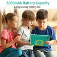 thumbnail image 6 of Android 14 Kids Tablet 10.1 inch with Case, 3GB RAM 64GB, IPS Touch Screen, Quad-Core,1280x800 | Wi-Fi6 | 6000mAh | Google Certified(Green), 6 of 6