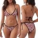 thumbnail image 3 of Balery Red Hawthorn Pijama Estampado Bikini de Dos Piezas para Mujer - Conjunto de Bikini Ajustable Sexy y Cómodo para Playa, 3 of 6