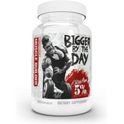 5% Nutrition Rich Piana BiggerByTheDay | Anabolic Muscle Builder, Hardcore Mass Gainer | Turkesterone, HICA, Epicatechin, Leucine | 120 Capsules (30 Servings)