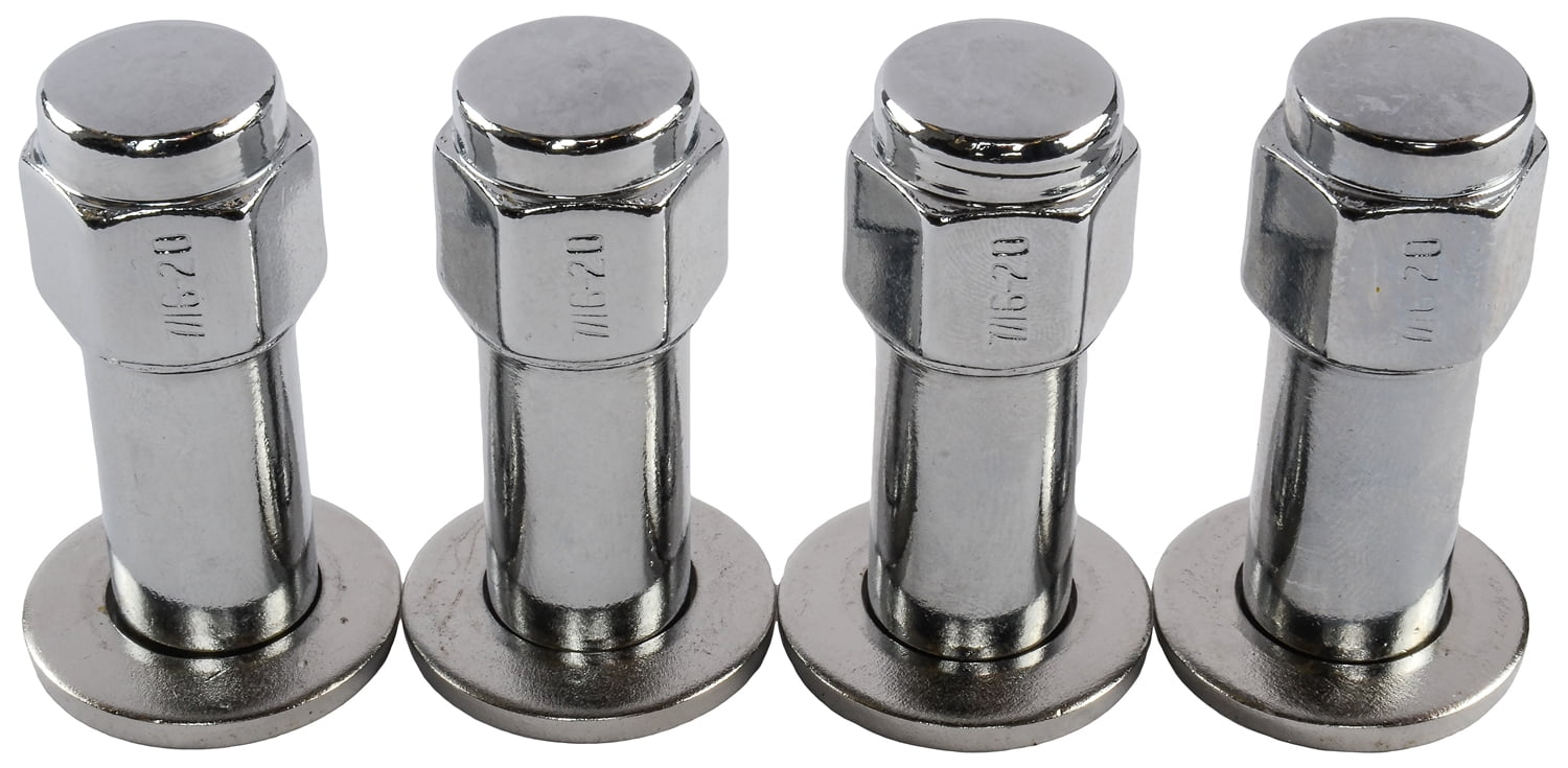 JEGS Performance Products 65238 Lug Nuts XL Mag 7//16 R.H 13//16 Hex 1.75 L 1.38