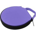 thumbnail image 1 of Estuche para CD, almacenamiento para DVD, billetera para CD, soporte para CD, carpeta divisoria, capacidad de 20, color morado, 1 of 3