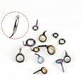 thumbnail image 6 of 5pcs Oval 2.5#-10# O Ring Fishing Rod Guide Eye Ceramic Ring Tip Repair Kit Single Leg 4#, 6 of 8