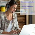 thumbnail image 3 of MKJ Cisco with Microphone Noise Cancelling Dual Ear RJ9 Call Center Office Phone for Cisco CP-7821, 3 of 5