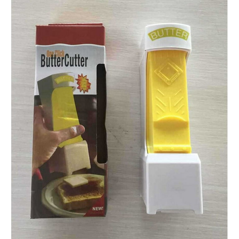 2023 Stick Butter Cutter Cheese Slicer One-Button Dispenser For Cutting  Butter Storage Box Cheese Cooking Steak Kitchen Supplies - CJdropshipping