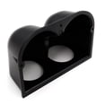 thumbnail image 3 of Dual Hole Gauge Pod for 2 Inch 52mm Car Meter Mount Holder in Black, 3 of 7