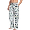 thumbnail image 6 of Naloa Modern Industry Pajama Pants Men, PJ Bottoms, Sleep & Lounge Pants-XX-Large, 6 of 6