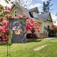 thumbnail image 4 of Seasonal Garden Flag Rottweiler Dog Print 12 x 18 Inch Outdoor Yard Flag Double Sided Decorative Small Garden Banner for All Seasons, 4 of 6