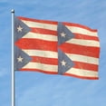 thumbnail image 2 of Puerto Puertorico Flag Flag 5x8 Ft Print Vivid Color Outdoors Indoors Light-Weight Polyester Flags, 2 of 7