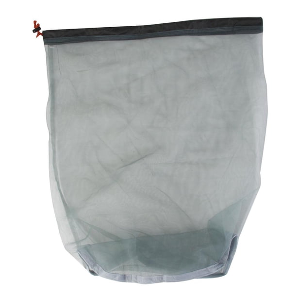 Camping Sports - Bolsa con Cordón de Malla ligera para Material de Saco - Tamaño Surtido - XXL Sunnimix Bolso de malla con cordón