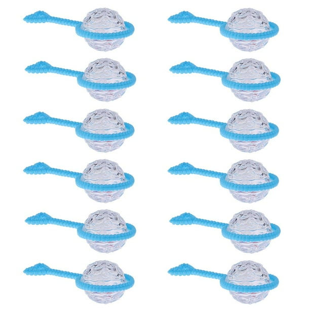 12 Sonajeros de Flores Rellenos de Bolsas de para Table Sprinkles Decoración para Fiestas 2. 56 " Azul perfecl Mini Sonajeros