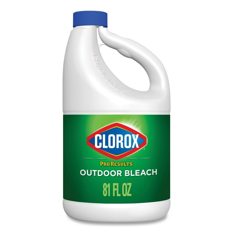 Outdoor Bleach, 81 oz Bottle, 6/Carton