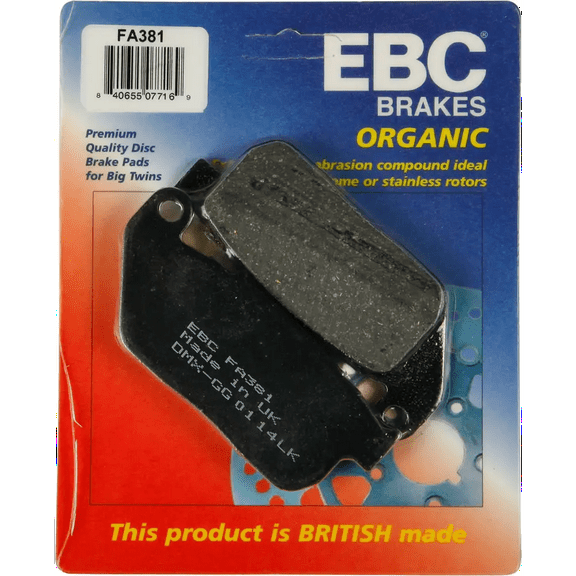 EBC Brakes FA381; Brake Pads