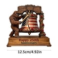 thumbnail image 2 of XINGAG 250th Anniversary Decor 1776–2026, 4th of July Patriotic Table Decorations, Red White and Blue Patriotic Decor, Memorial Day Decorations Independence Day Home Office Table Centerpieces Sign, 2 of 7