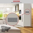 thumbnail image 4 of ENERLITES Decorator Switch or Receptacle Outlet Wall Plate, Gloss Finish, Size 5-Gang, Unbreakable Polycarbonate Thermoplastic, UL Listed, 8835-GY, Gray, 4 of 4